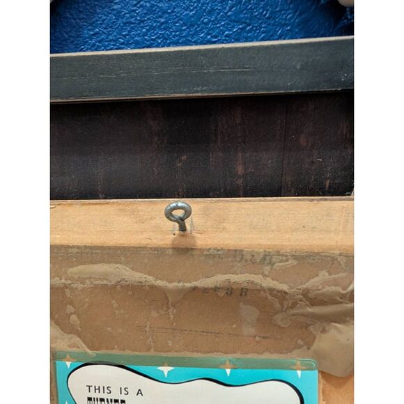 Walter Keane Big Eyes “Waiting” Turner Wall Art 1962 Vintage Framed Print - Picture 16 of 16